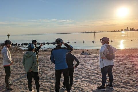 Visite à vélo en soirée des îles de Toronto