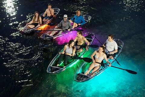 Clear Kayak Glow Tour