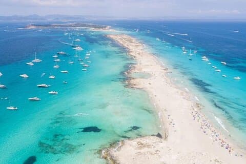 Tag auf Formentera auf Ibiza
