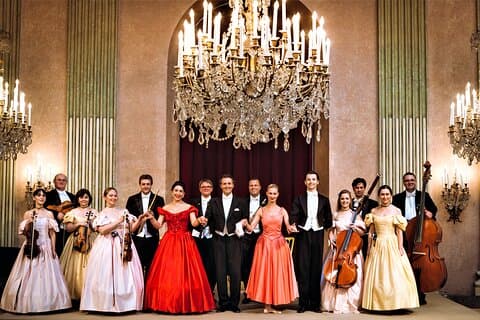 Wiensklassisk konsert Mozart og Strauss på Palais Alte Borse