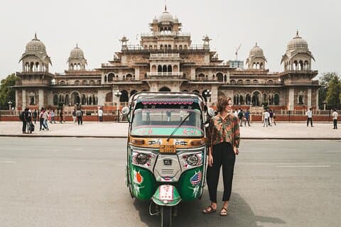 Visite privée d'une journée complète à Jaipur en tuk tuk