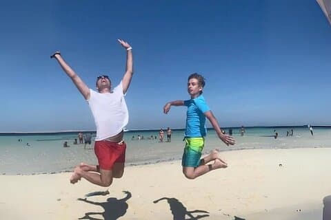 Ras Mohamed Full Day White Island på en yacht Sharm-el-Sheikh