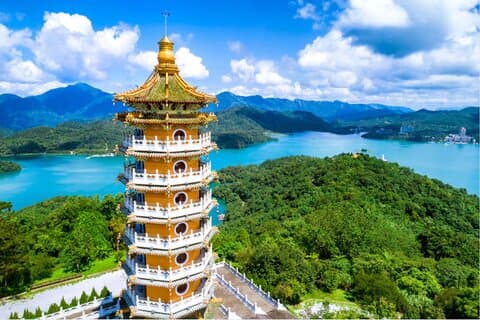 Tour privato di un giorno al Sun Moon Lake da Taipei