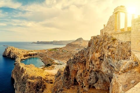 Bedste af Rhodos Cruise-Friendly Tour