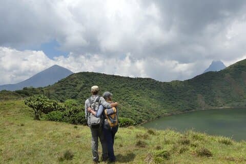 Aventure de randonnée au mont Bisoke au départ de Kigali