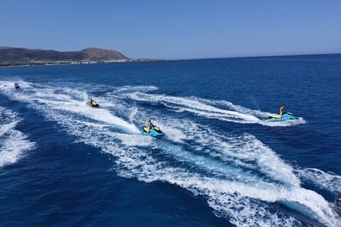 Jet Ski Safari till Sfinari Beach från Falassarna