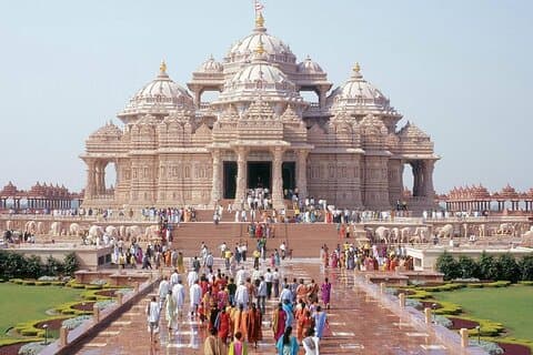 Heldagstur i Abu Dhabi med Baps Hindu Mandir från Dubai