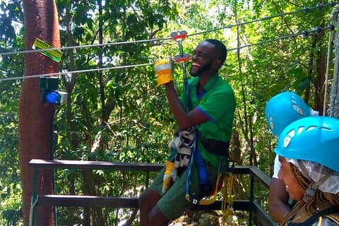 Zipline sufflett 5 i 1 upplevelse