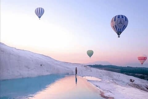 Antalya Pamukkale Hierapolis & Heißluftballon 1 Tagesausflüge