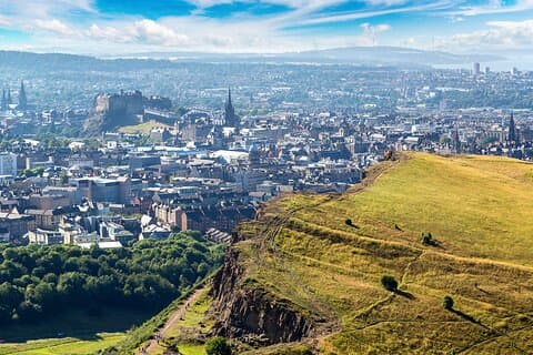 Edinburgh: Arthur's Seat Wandeling met lokale gids