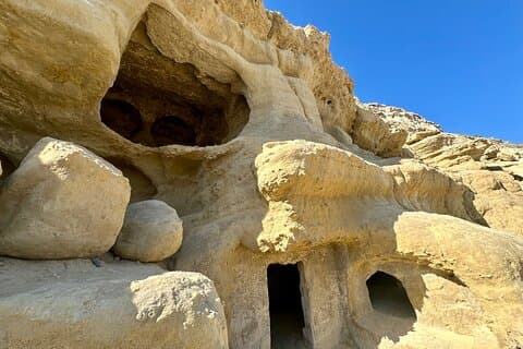 South Crete Secrets: Matala Hippie Caves, Zaros Lake & Monastery