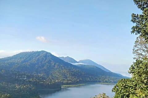 Bali Munduk Twin Lake Trekking, Ulun Danu Beratan e Cascata