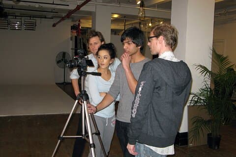 Atelier privé de création de films à New York