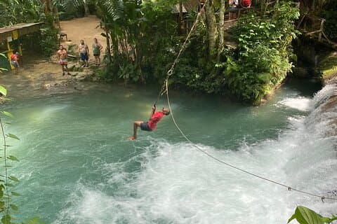 Blue Hole Falls & Ocho Rios from Montego Bay & Falmouth Jamaica