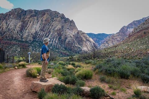 Spring Mountain Ranch-vandring med Happy Hour-drinkar