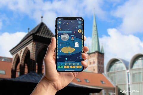 Selvstyrt GPS-spøkelsejakt Nosferatu-vandring i Lubeck