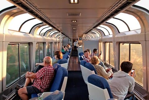 Trem Continental dos EUA Zephyr Adventure CA -CO - Il