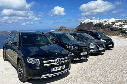 Santorini Sightseeing heldags privat rundtur