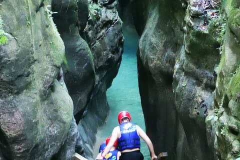Damajagua-vattenfall med Zipline-alternativ i Puerto Plata