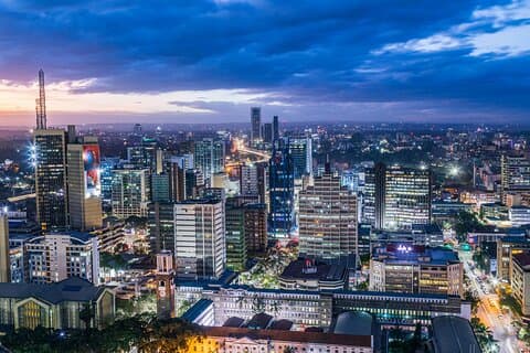 Visite de la ville de Nairobi avec déjeuner