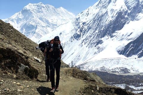 14 días de trekking por el circuito Manaslu
