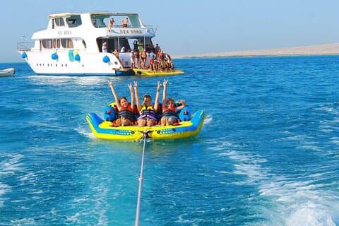 Sharm El-Sheikh eventyrpakke Bananbåt og sommerfuglmoro