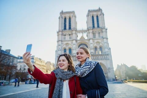Notre Dame privat och semi-privat guidad tur