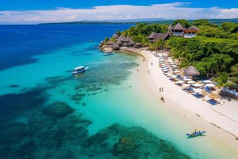 Cebu walvishaaien kijken met Sumilon-eilandhoppen