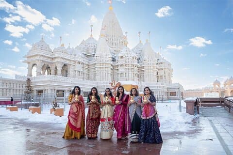 Baps Hindu Mandir Abu Dhabi Visit From Dubai