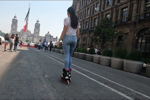 Renta de patines en línea en la Ciudad de México