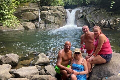 Bentota con safari por el río, cascada, templo y plantación de té