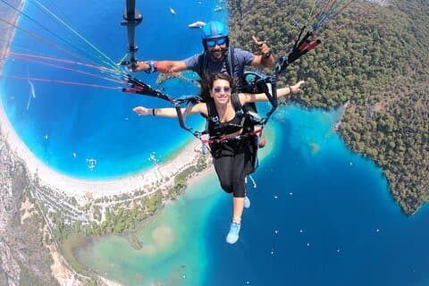 Tandem Paragliding Flight Experience Babadağ Mountain Fethiye