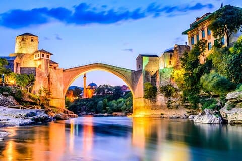 Gruppenreise nach Mostar und Kravice ab Dubrovnik
