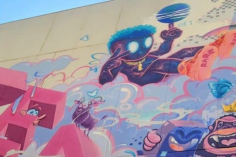 Tour di arte murale "In The Streets & Eats" di Charlotte