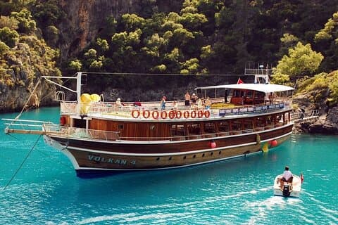 Butterfly Valley Boat tour with Lunch and Transfer from Fethiye