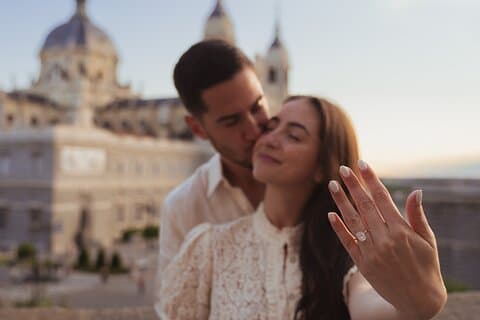 Tour privado de Sesión de fotos para parejas en Madrid