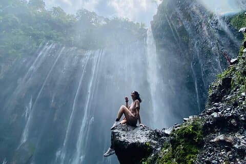 Tumpak Sewu Waterfall & Tetes Cave: A Trip from Malang & Surabaya