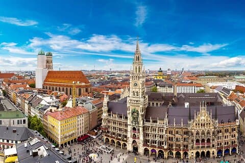 Prague à Munich Transfert avec 3 heures de visites à Nuremberg