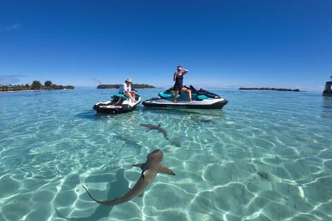 Moorea Solo eller Twin 3 timers jetskitur