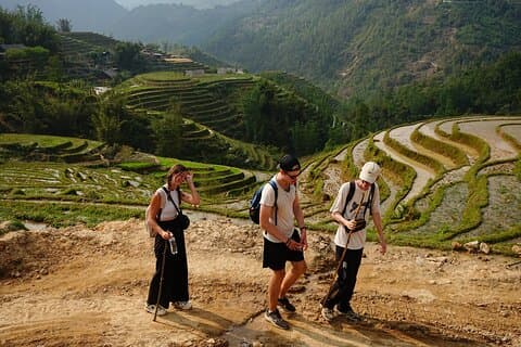 Sapa Trekking 1 dag med liten gruppe