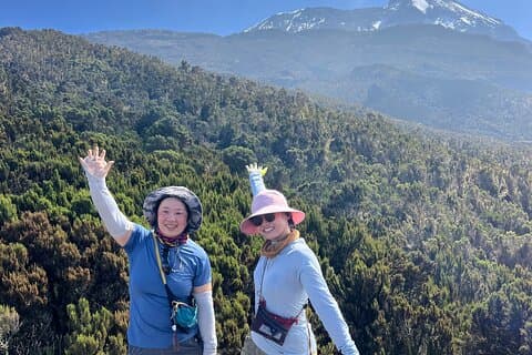 7 Days Private Climb via Lemosho Route