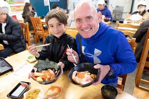 Tour gastronomico locale a Shiogama, Giappone Top Tonno e Sushi Town