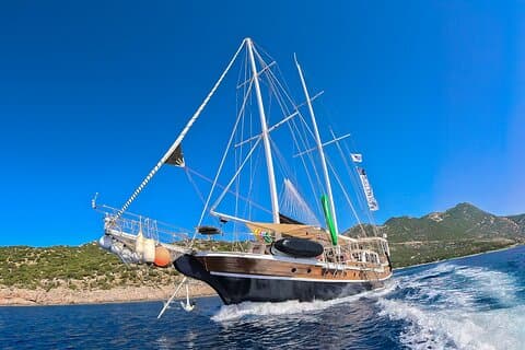 Segla Turkiet: Gulet Cruise Demre till Kas Via Kekova