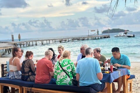 Phu Quoc Snorkeltur Tre öar med båt