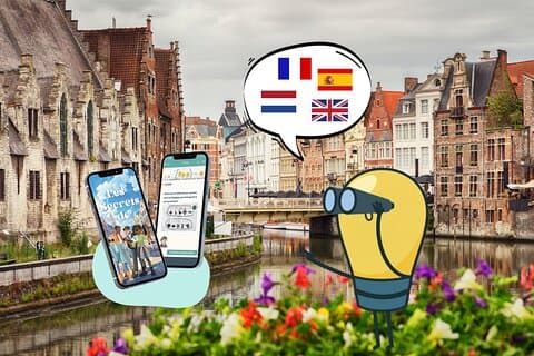 Descubra os segredos de Ghent brincando!