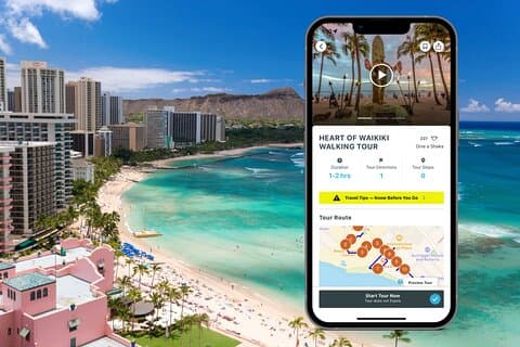 Waikiki självguidad ljudvandring
