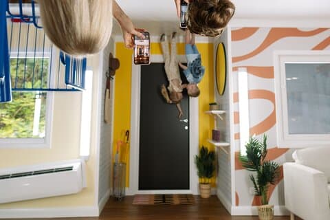 La première expérience photo d'une maison à l'envers en Australie
