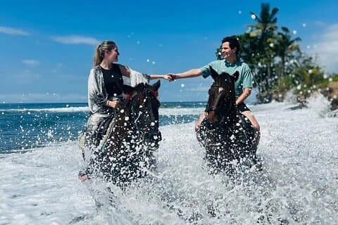 Bali Paardrijden bij Saba Beach
