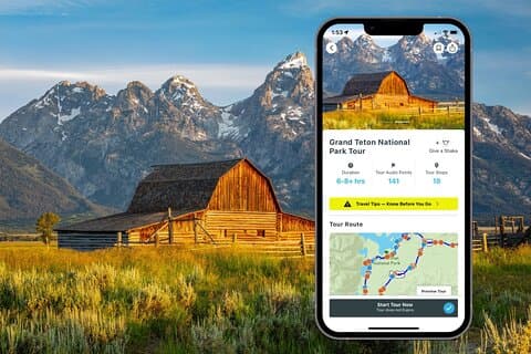 Selbstgeführte Autotour durch den Grand-Teton-Nationalpark