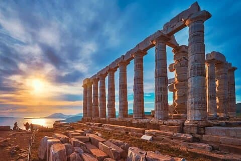 Kaap Sounion en Tempel van Poseidon Privétour vanuit Athene